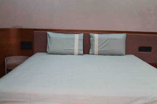 Slate Gray LuxCotton Bedsheet Set - Image 3