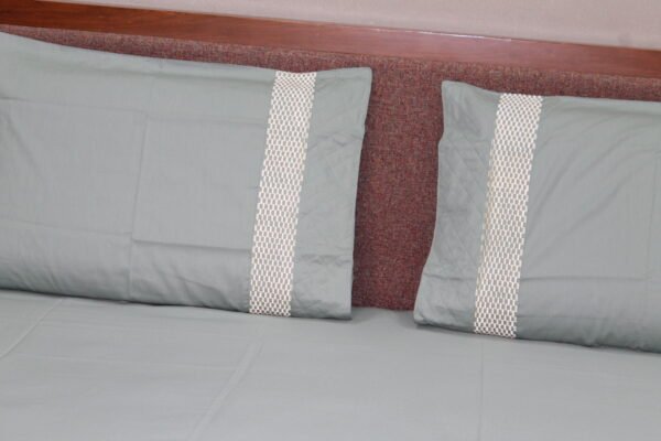 Slate Gray LuxCotton Bedsheet Set - Image 5