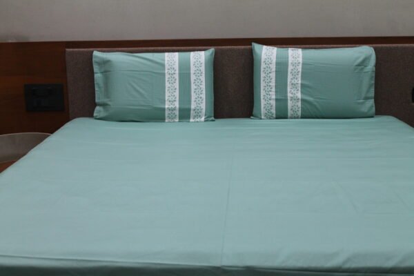 Ash Gray LuxCotton Bedsheet Set - Image 3