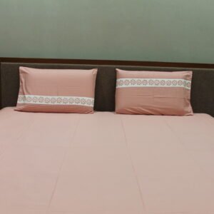 Blush Pink LuxCotton Bedsheet Set