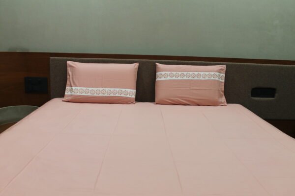 Blush Pink LuxCotton Bedsheet Set