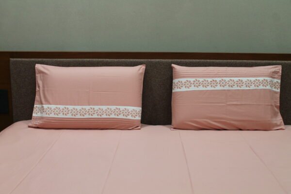Blush Pink LuxCotton Bedsheet Set - Image 5