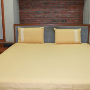 Warm Beige LuxCotton Bedsheet Set