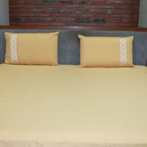 Warm Beige LuxCotton Bedsheet Set
