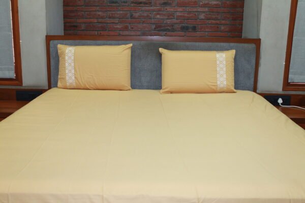 Warm Beige LuxCotton Bedsheet Set