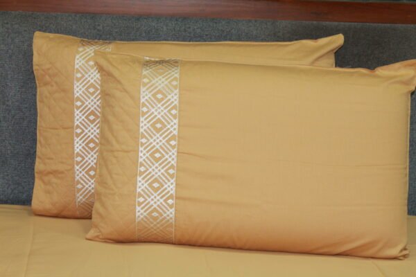 Warm Beige LuxCotton Bedsheet Set - Image 8