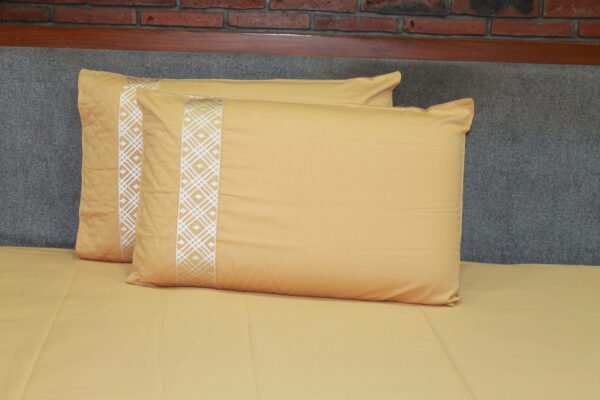 Warm Beige LuxCotton Bedsheet Set - Image 9