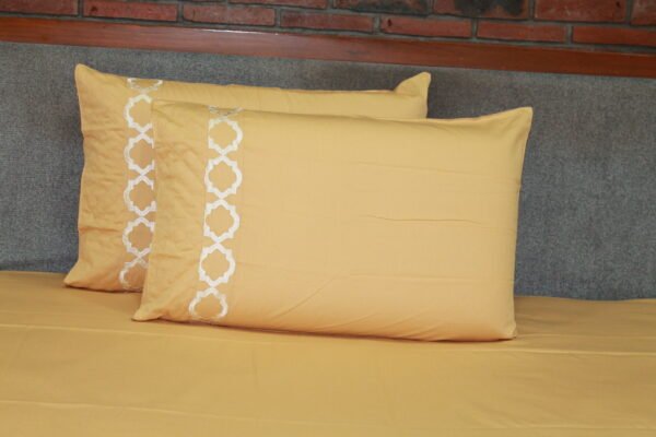 Ivory White LuxCotton Bedsheet Set - Image 8