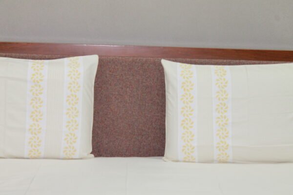 Pure White LuxCotton Bedsheet Set - Image 2