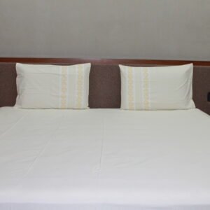 Pure White LuxCotton Bedsheet Set