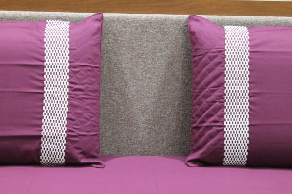 Berry Plum LuxCotton Bedsheet Set - Image 2