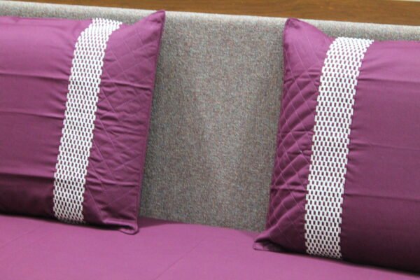 Berry Plum LuxCotton Bedsheet Set - Image 5