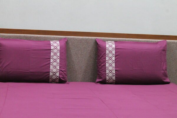 Berry Plum LuxCotton Bedsheet Set - Image 10