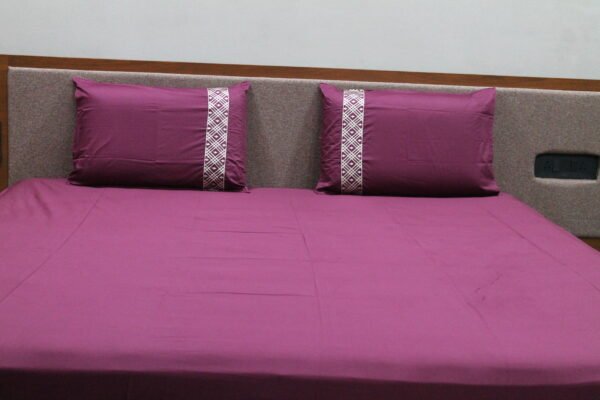Berry Plum LuxCotton Bedsheet Set - Image 11