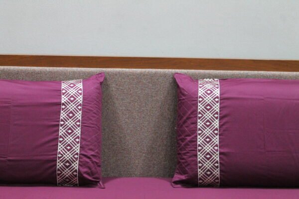 Berry Plum LuxCotton Bedsheet Set - Image 13