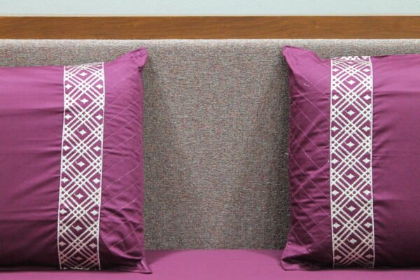 Berry Plum LuxCotton Bedsheet Set - Image 14