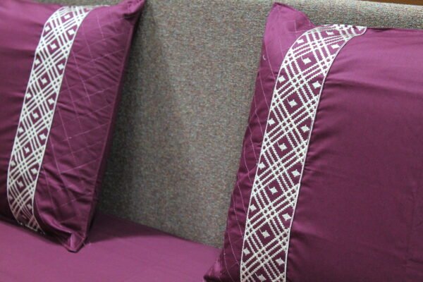 Berry Plum LuxCotton Bedsheet Set - Image 16