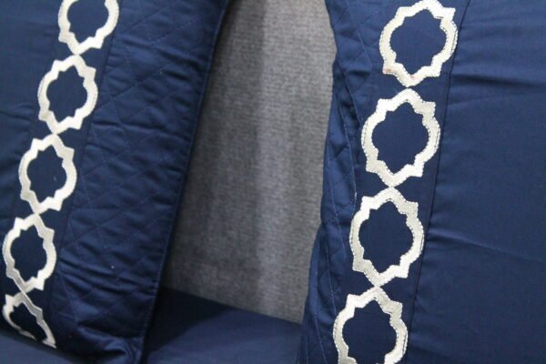 Midnight Blue LuxCotton Bedsheet Set - Image 7