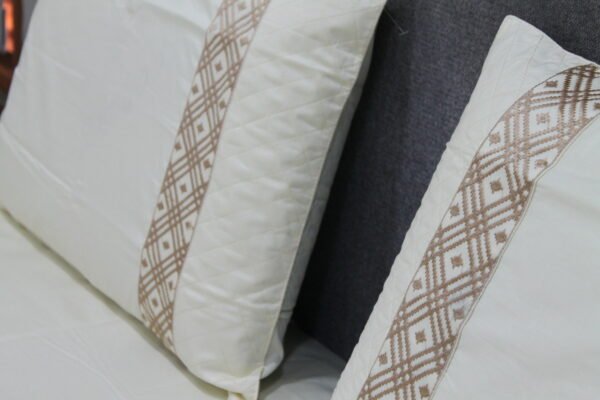 Soft Cream LuxCotton Bedsheet Set - Image 5