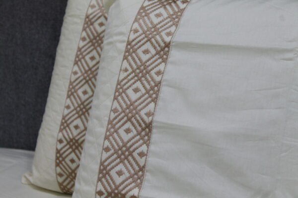 Soft Cream LuxCotton Bedsheet Set - Image 7