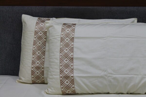 Soft Cream LuxCotton Bedsheet Set - Image 9