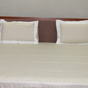 Ivory Lace LuxCotton Bedsheet Set
