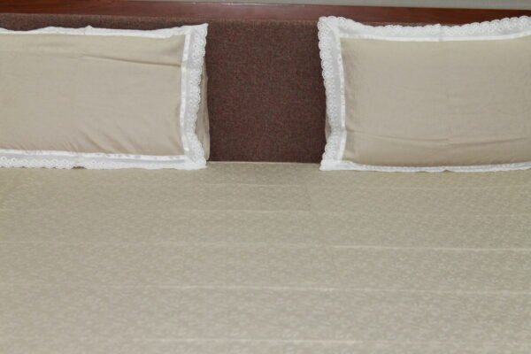 Ivory Lace LuxCotton Bedsheet Set - Image 3