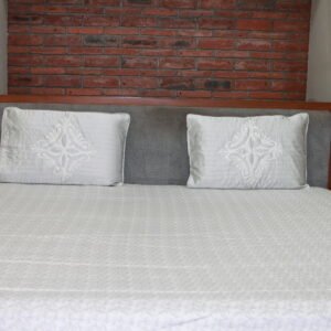 Serene Ivory Cotton Bedsheet Set