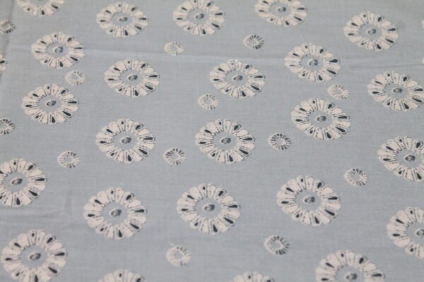Blue Daisy Cotton Bedsheet Set - Image 4