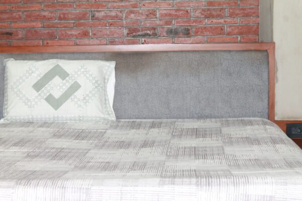 Geometric Grace Cotton Bedsheet Set - Image 3